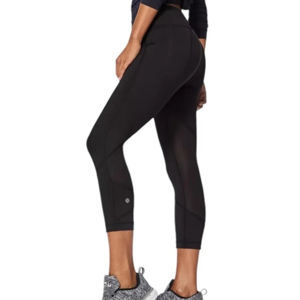Lululemon Pace Rival Black leggings EUC Like new Size 6
